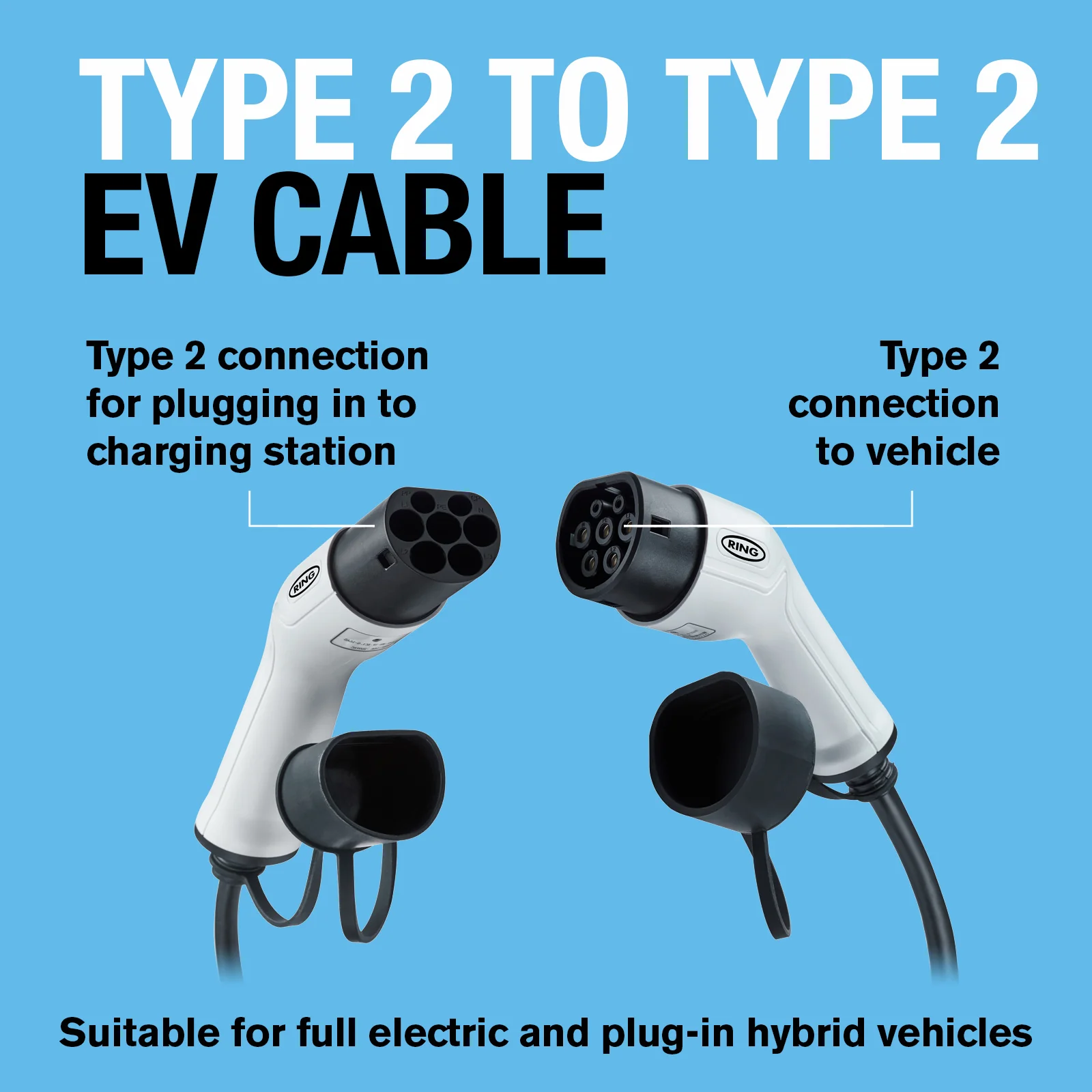 5 Metre 32A Type 2 to Type 2 EV Charging Cable - Image 7