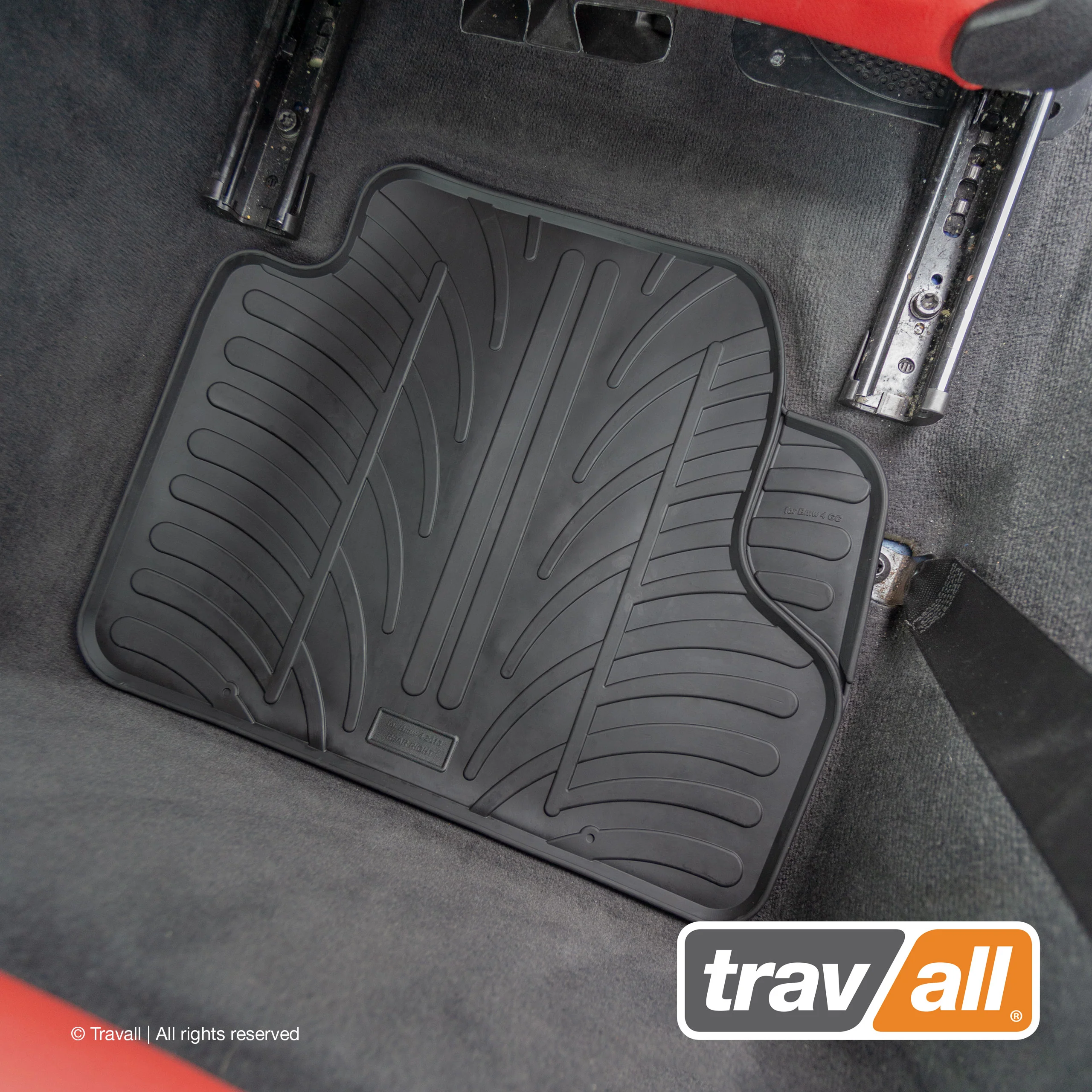 BMW 4 SERIES COUPE 2013-2020 and Gran COUPE 2014-2020 Rubber Car Mats Set (4 Mats) - Image 4