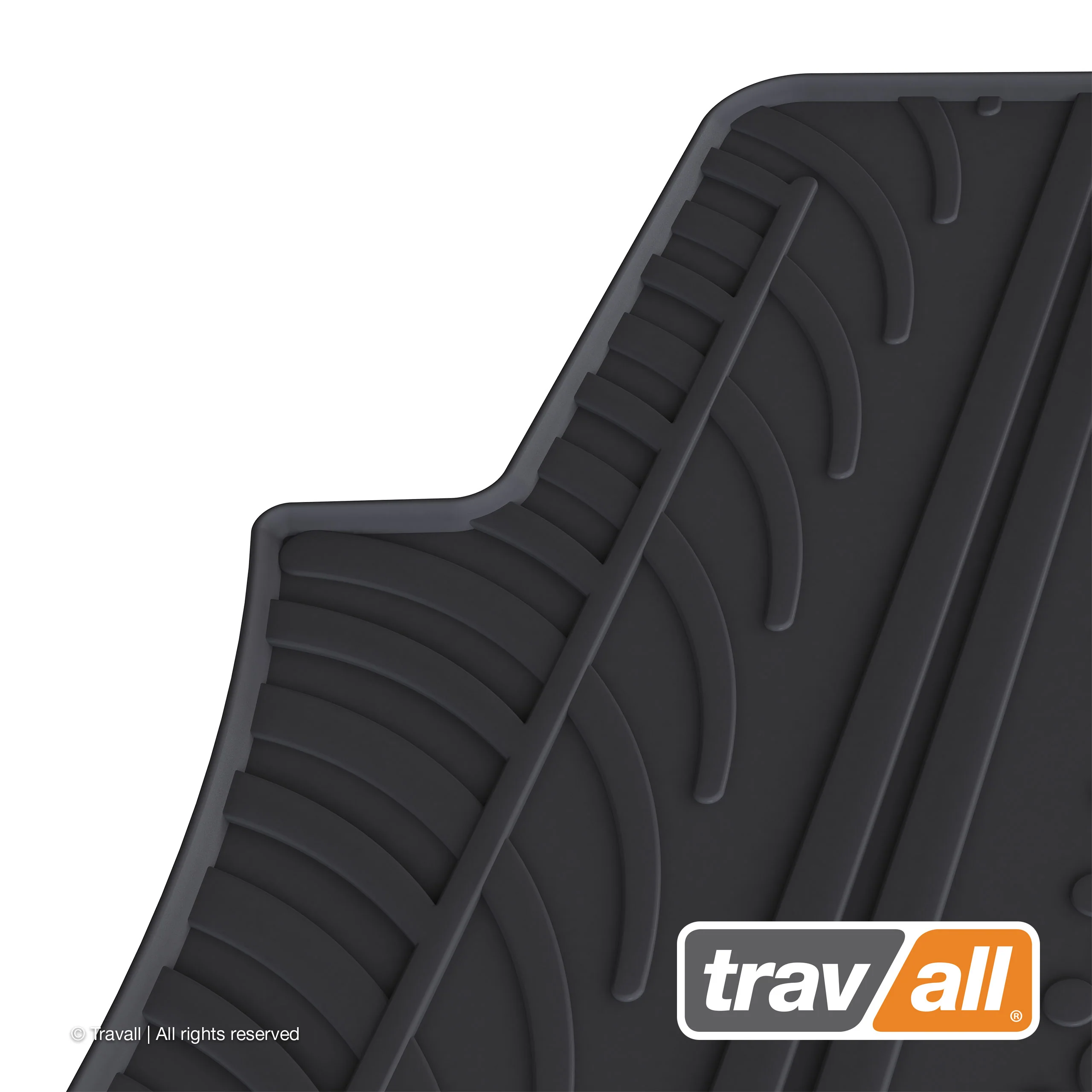 FIAT 500X 2014-CURRENT Rubber Car Mats Set (4 Mats) - Image 2