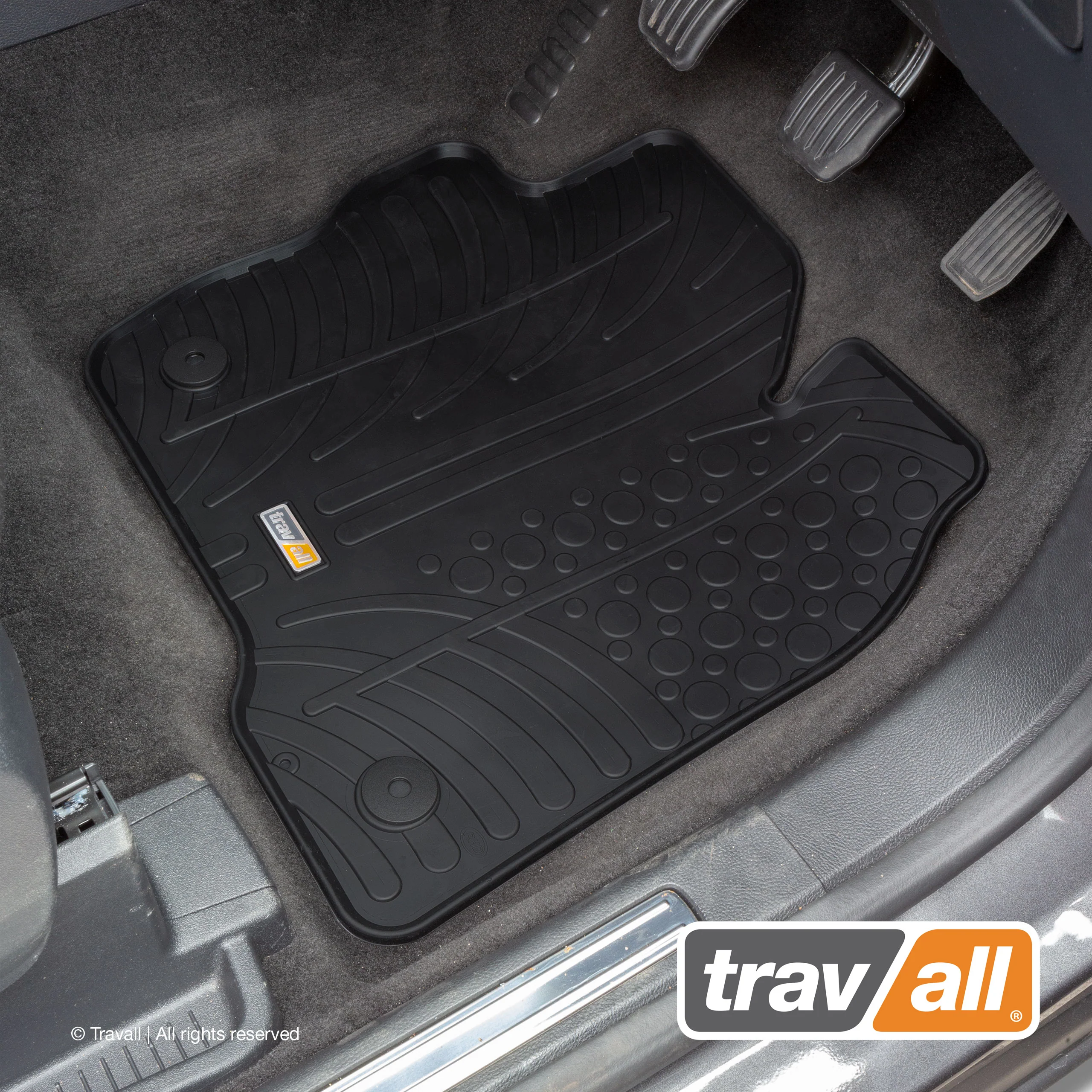 FORD GALAXY and S-MAX 2015-2023 Rubber Car Mats Set (4 Mats) - Image 3