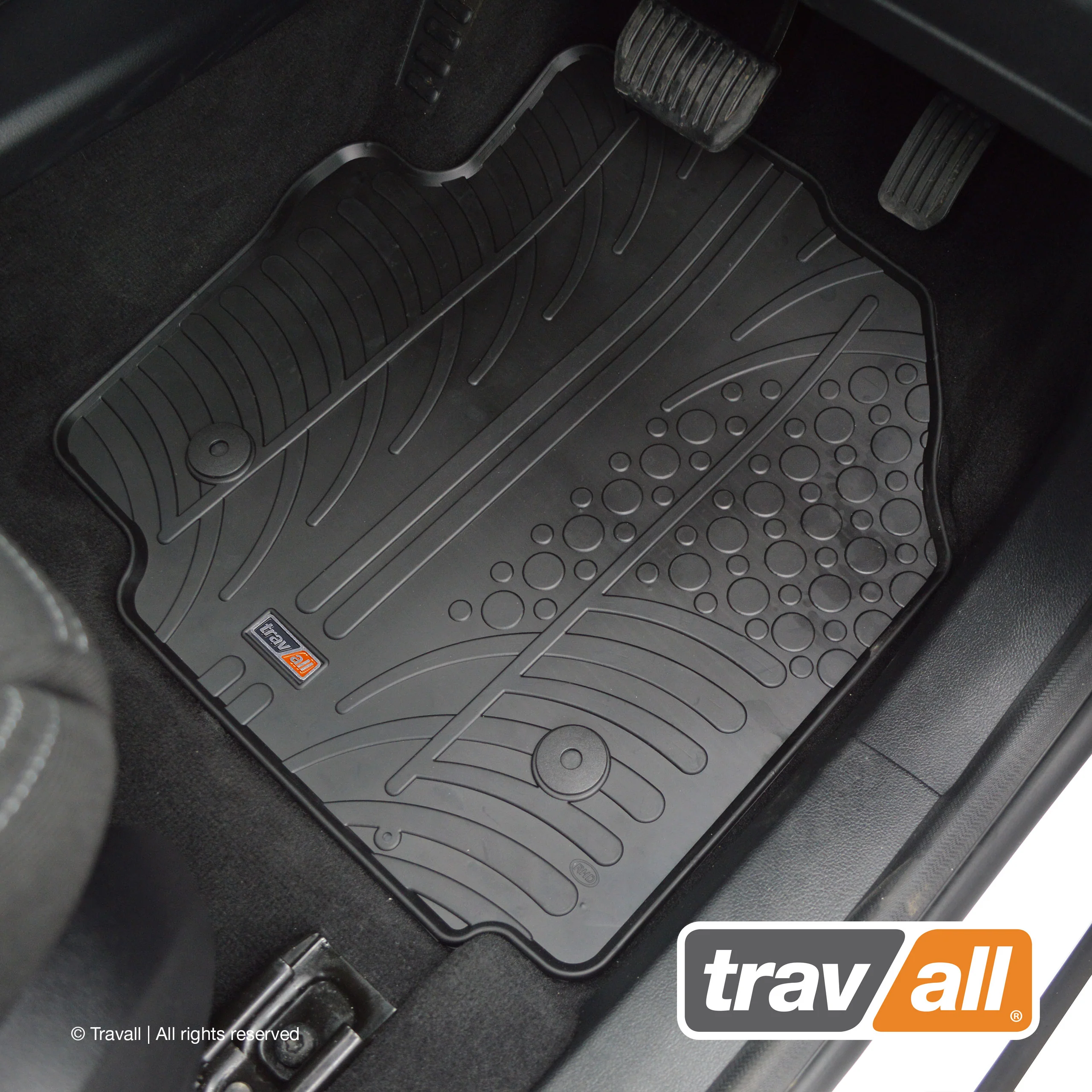 FORD S-MAX 2010-2015 and GALAXY 2010-2015 Rubber Car Mats Set (4 Mats) - Image 3