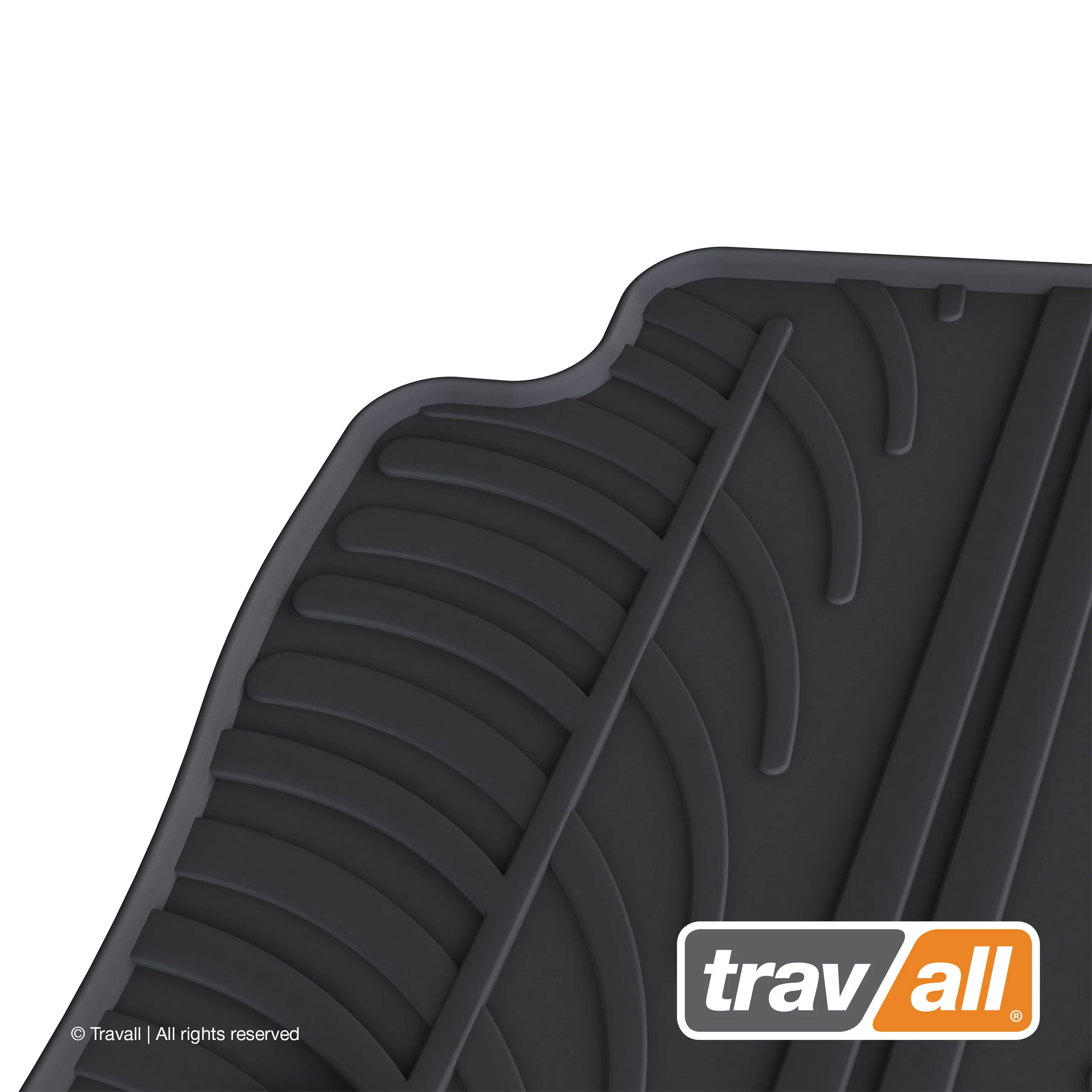 FORD TOURNEO CONNECT SWB 2012-2021 Rubber Car Mats Set (2 Mats) - Image 2