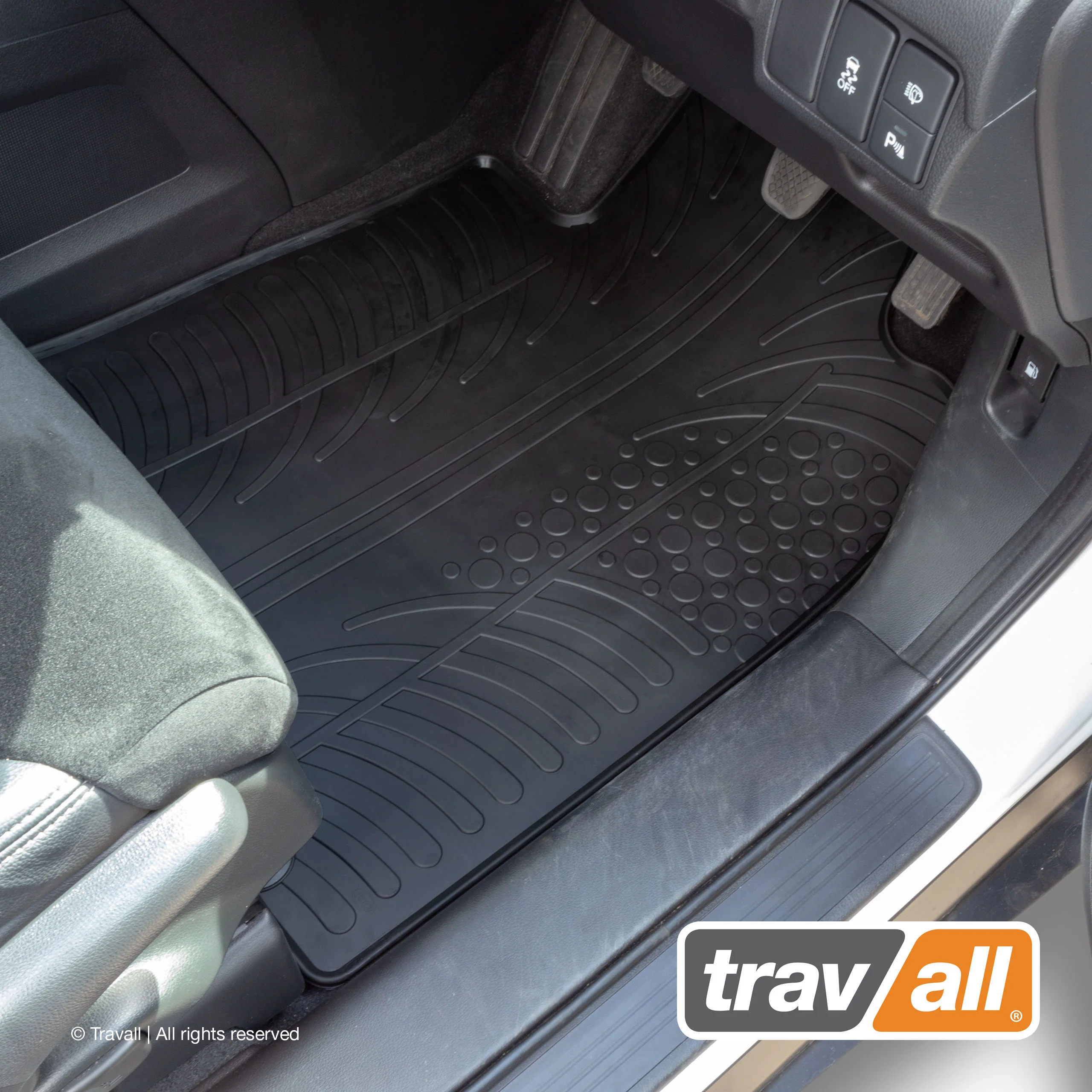 HONDA CR-V CRV 2012 to 2017 Rubber Car Mat Set (5 Mats) - Image 3