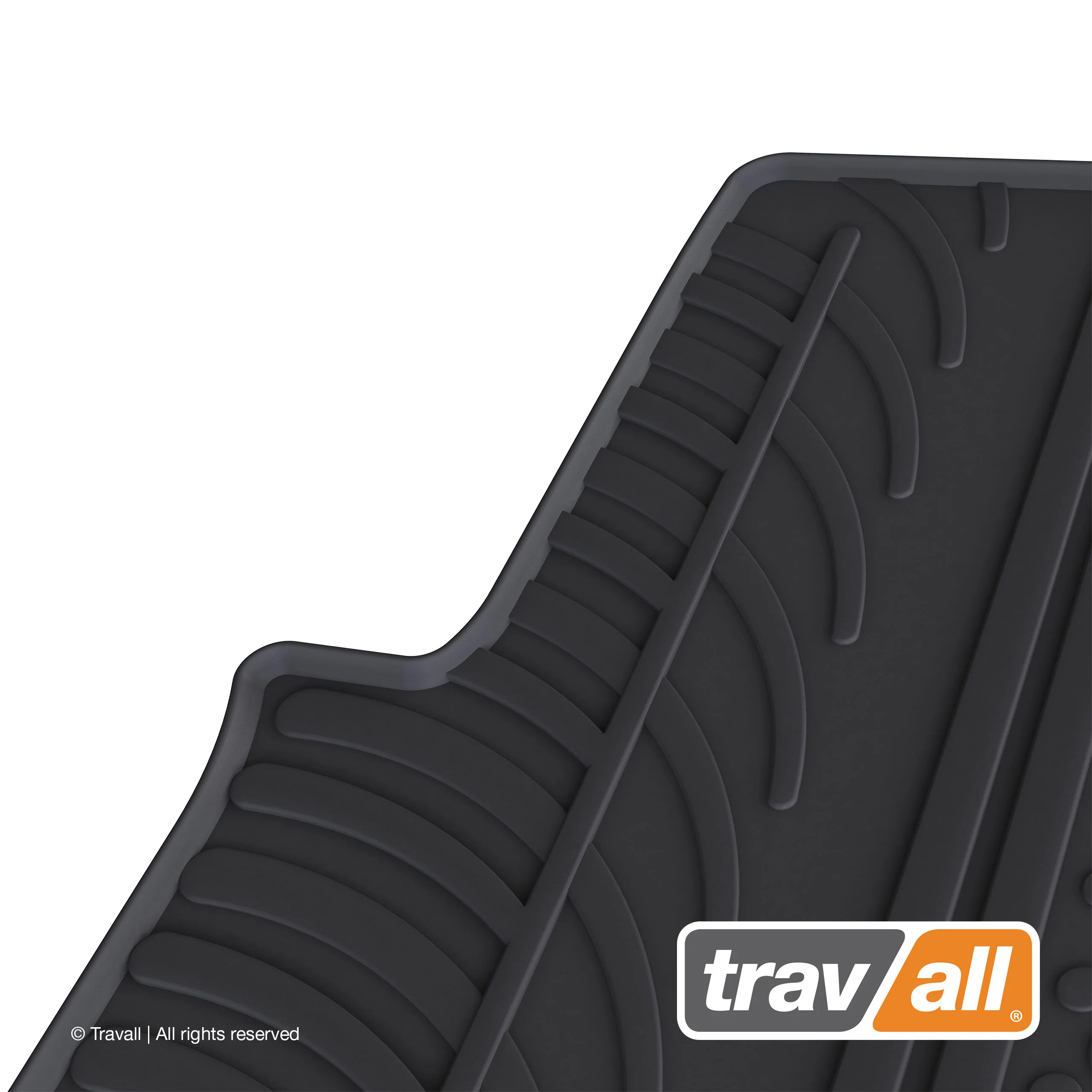 HYUNDAI SANTA FE HYBRID 2020-CURRENT Rubber Car Mats Set (4 Mats) - Image 2
