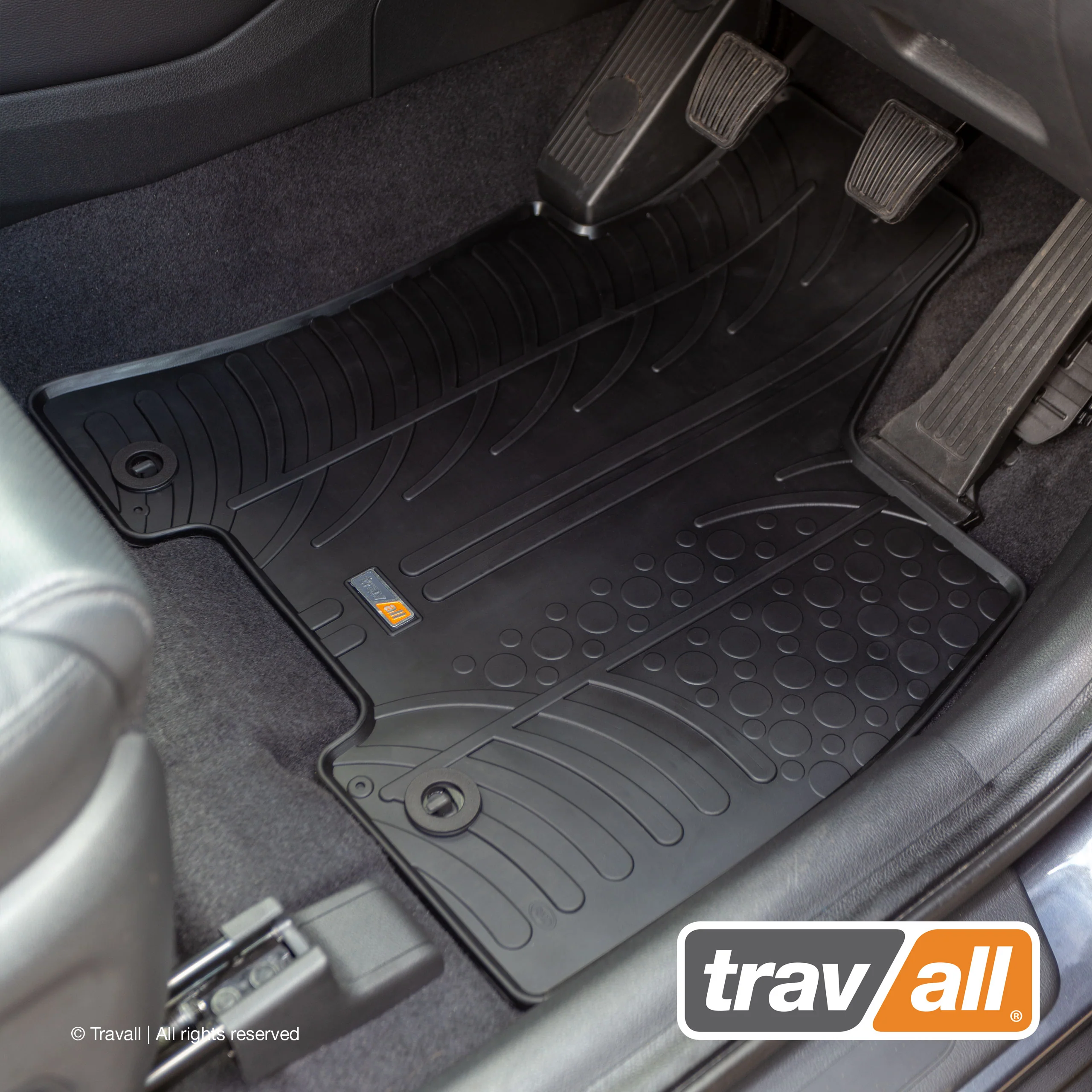 HYUNDAI TUCSON 2015-2018 Rubber Car Mats Set (4 Mats) - Image 3