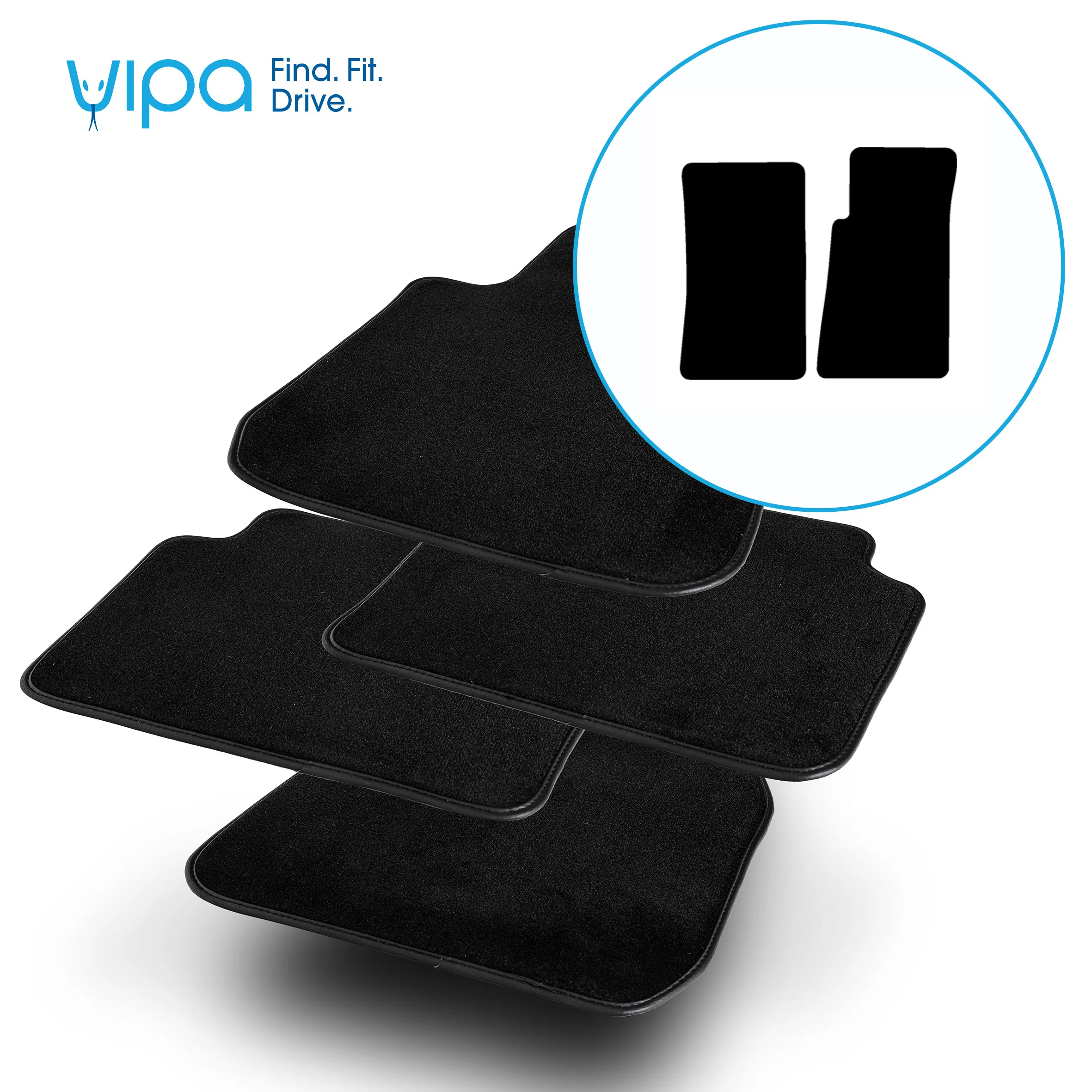 MAZDA MX-5 CONVERTIBLE 1998 TO 2005 - CAR MAT SET