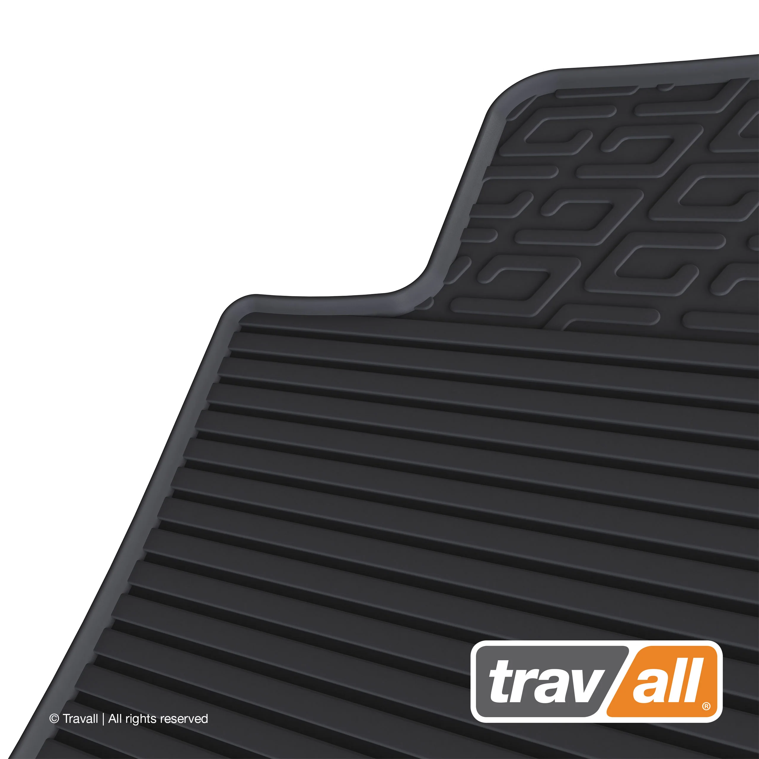 MERCEDES A CLASS 2004-2012 and B CLASS 2005-2011 Rubber Car Mats Set (4 Mats) - Image 2