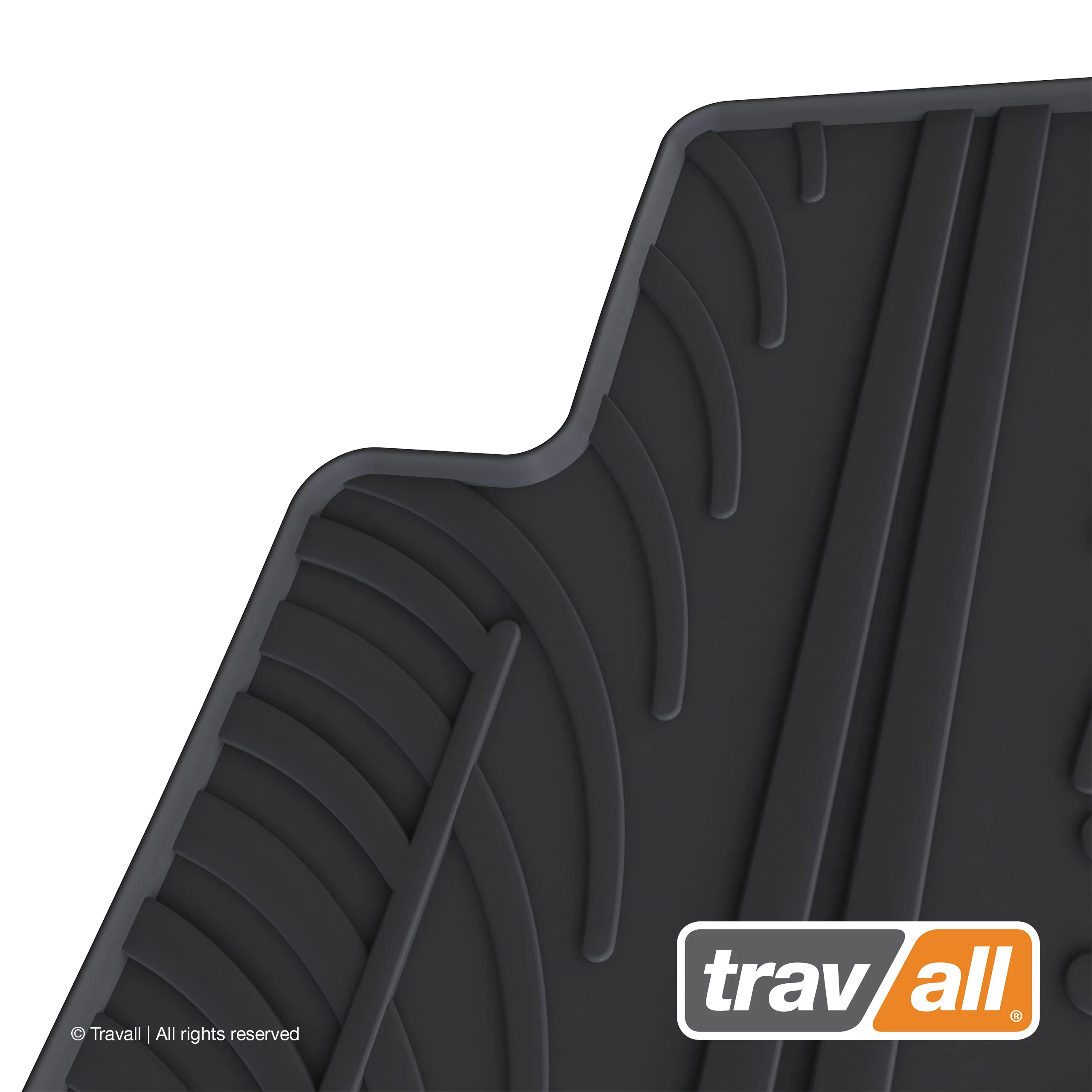 MERCEDES C CLASS SALOON/ESTATE 2007-2014 Rubber Car Mats Set (4 Mats) - Image 2