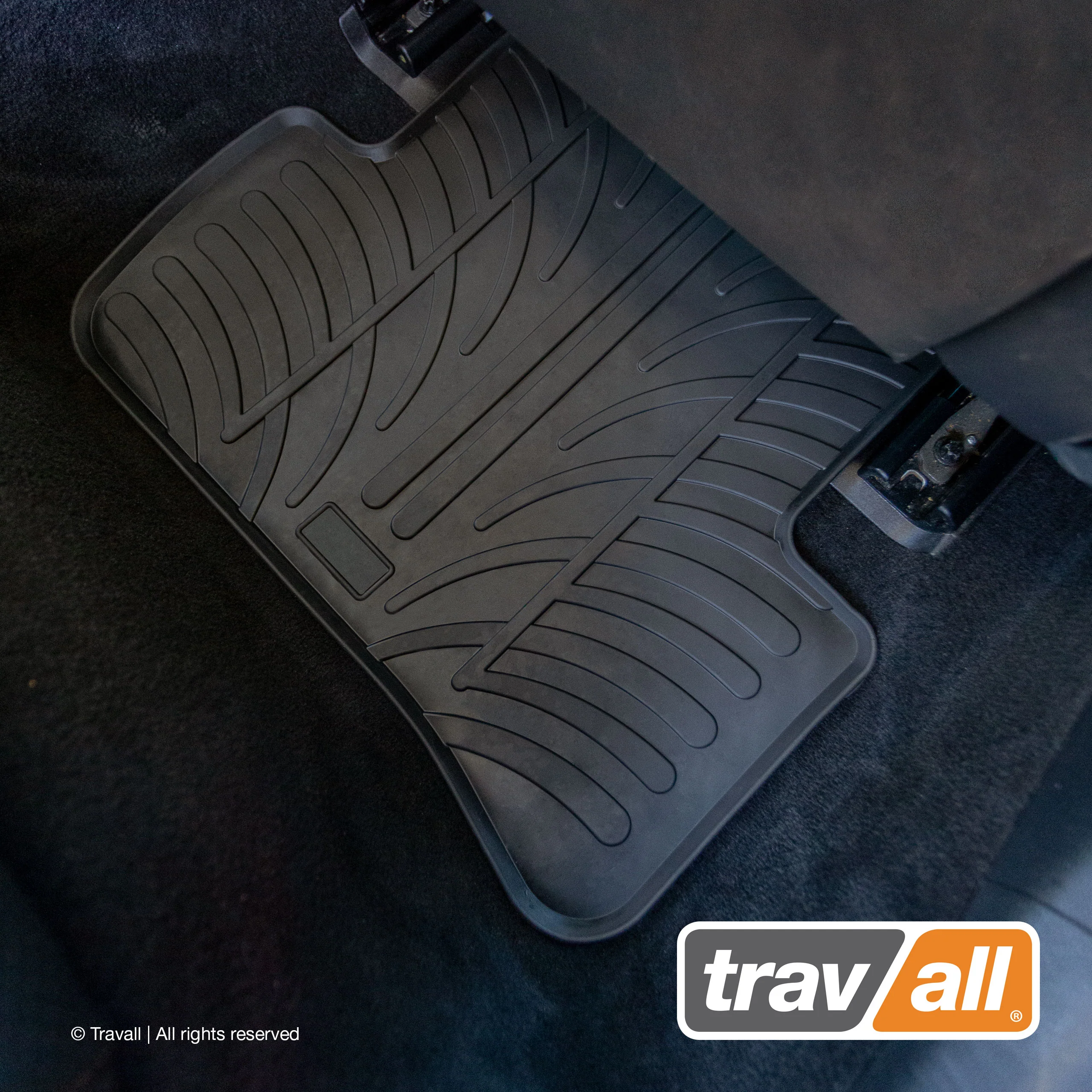 MERCEDES C CLASS SALOON/ESTATE 2007-2014 Rubber Car Mats Set (4 Mats) - Image 3