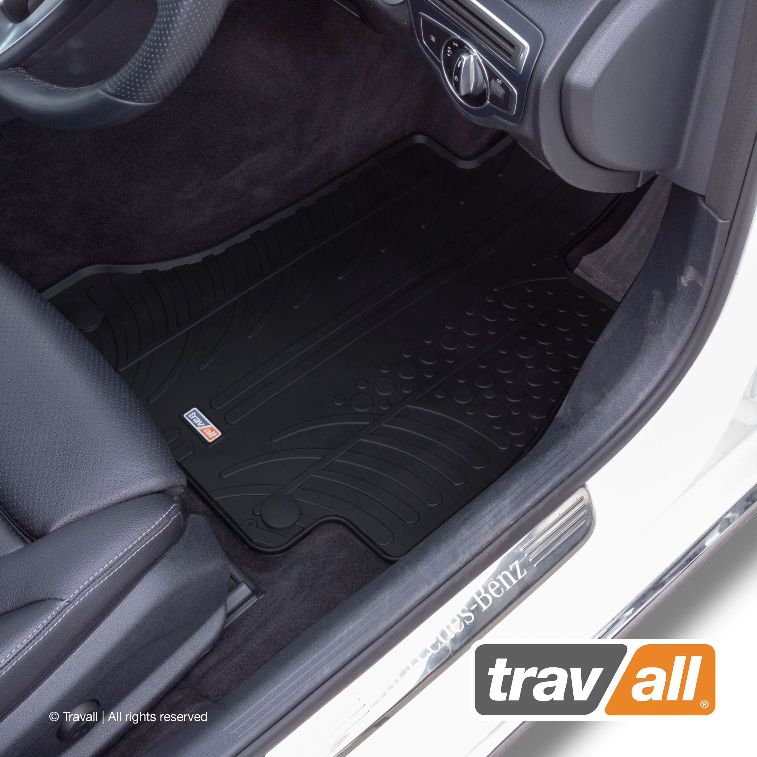 MERCEDES C CLASS SALOON/ESTATE 2014-2021 Rubber Car Mats Set (4 Mats) - Image 3