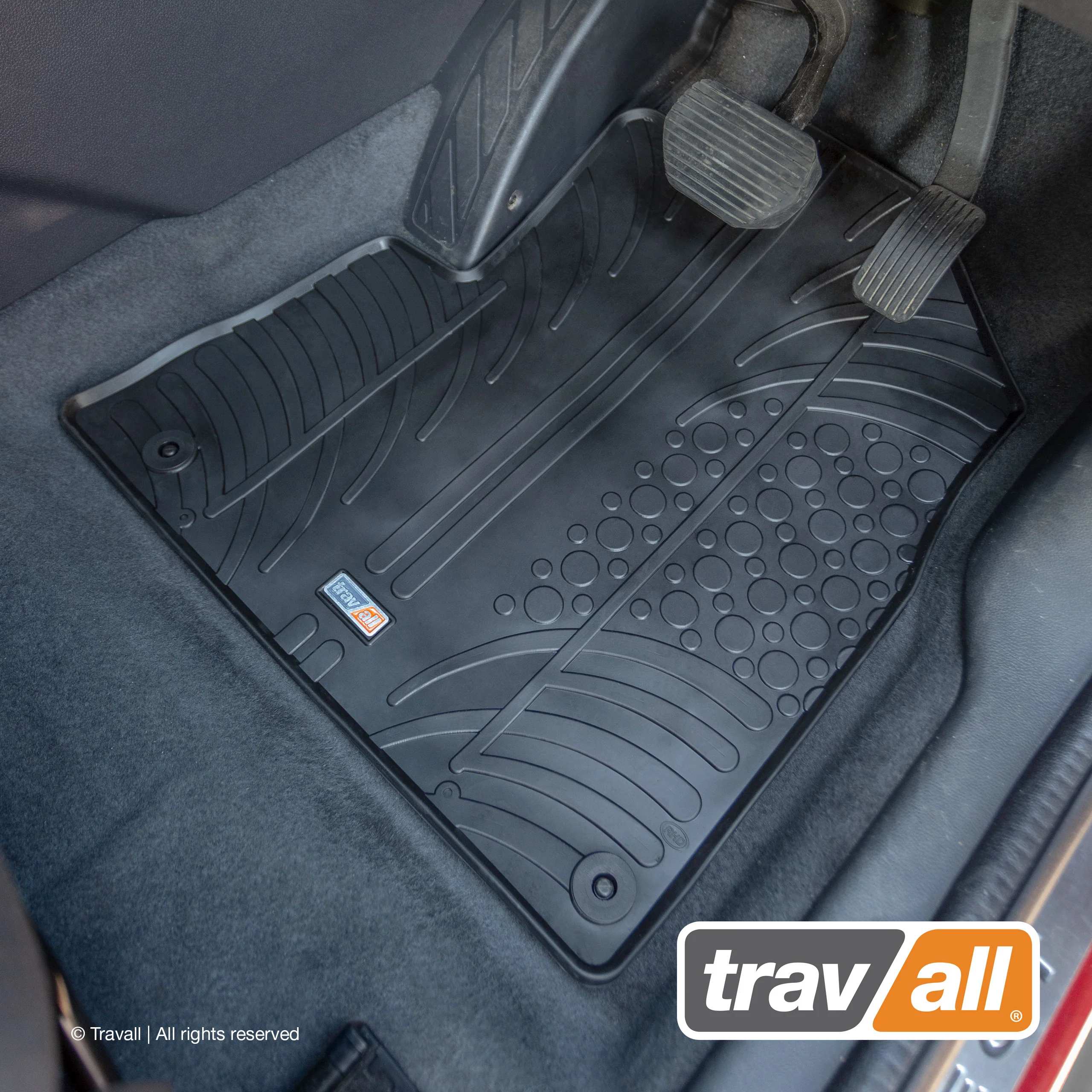 PEUGEOT 3008 2009-2016 and 508 2009-2017 Rubber Car Mats Set (5 Mats) - Image 3