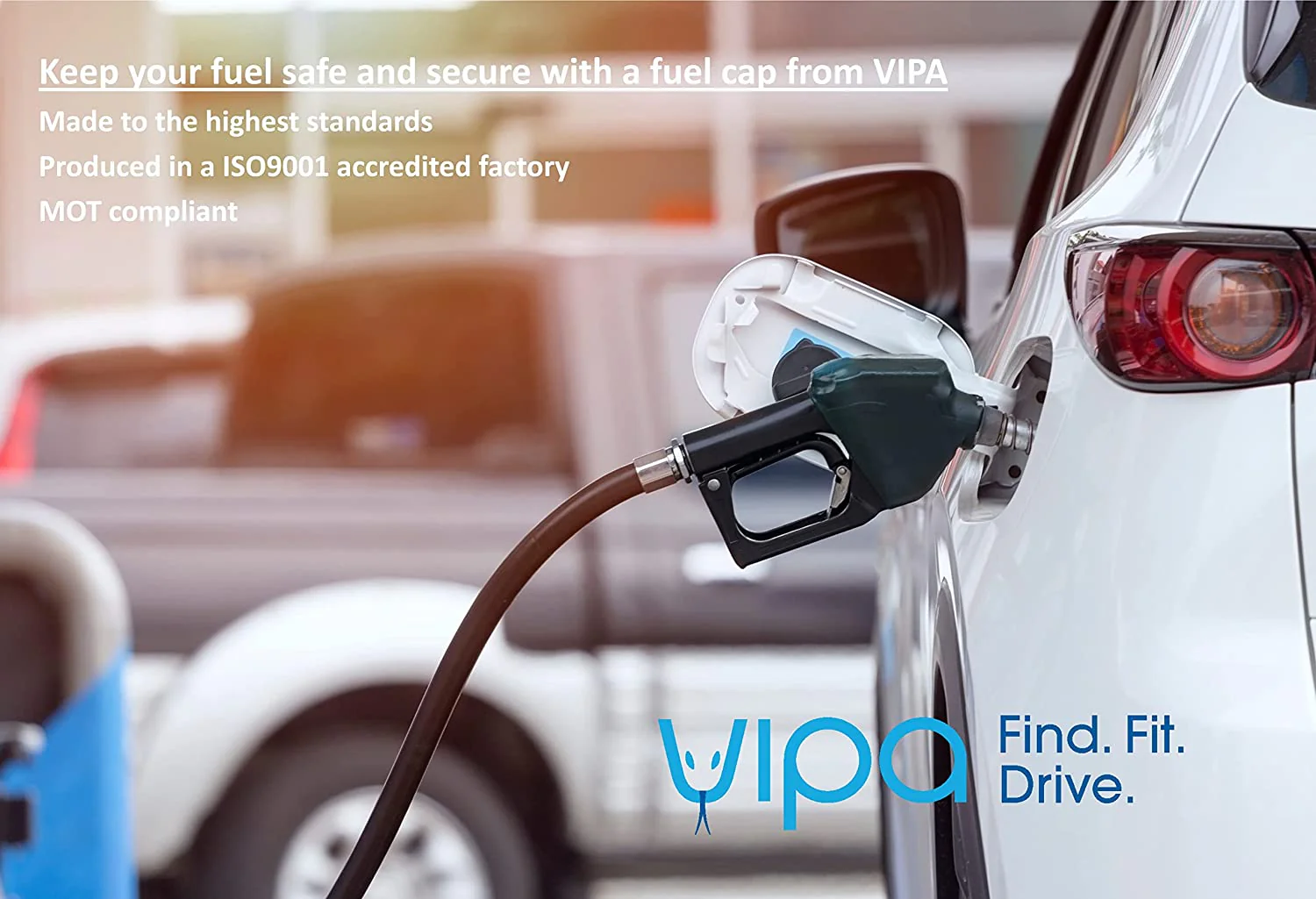 PRO CEE'D Hatchback Petrol Locking Fuel Cap FEB 2008 to FEB 2013 - Image 2