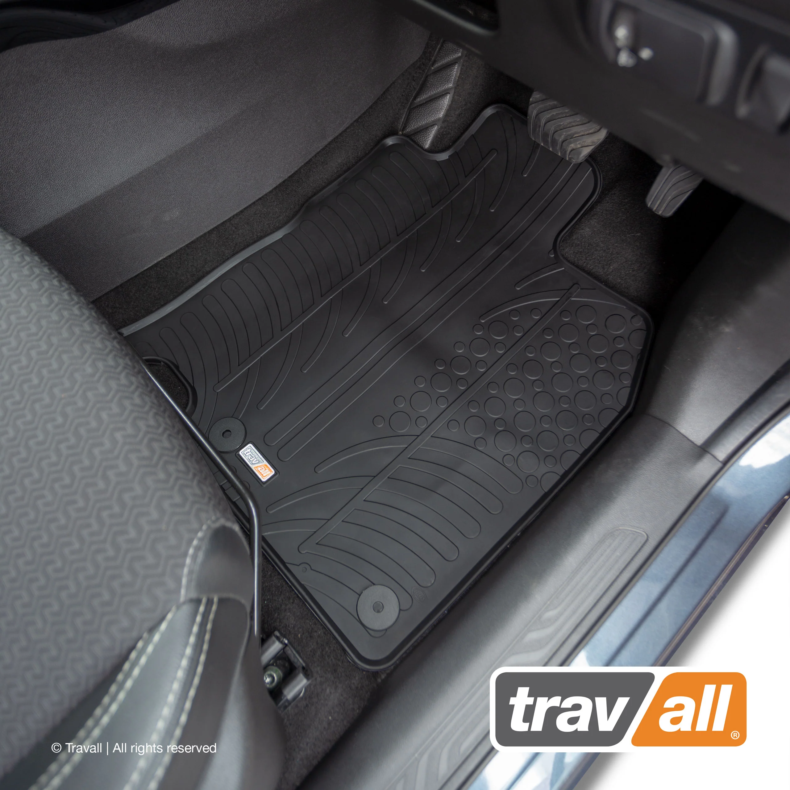 RENAULT KADJAR 2015-2022 Rubber Car Mats Set (4 Mats) - Image 3