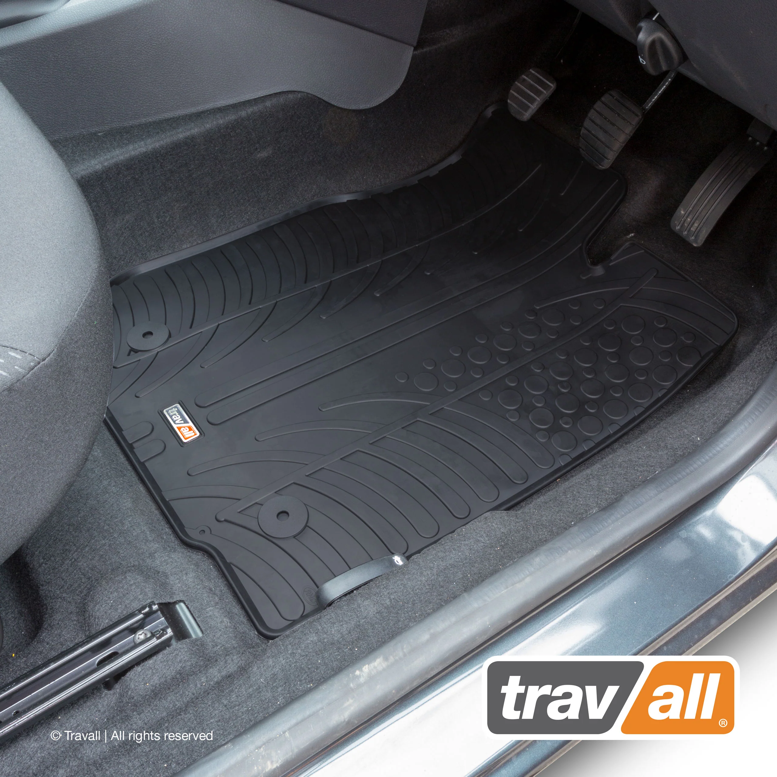 RENAULT/DACIA SANDERO 2012-CURRENT Rubber Car Mats Set (4 Mats) - Image 3