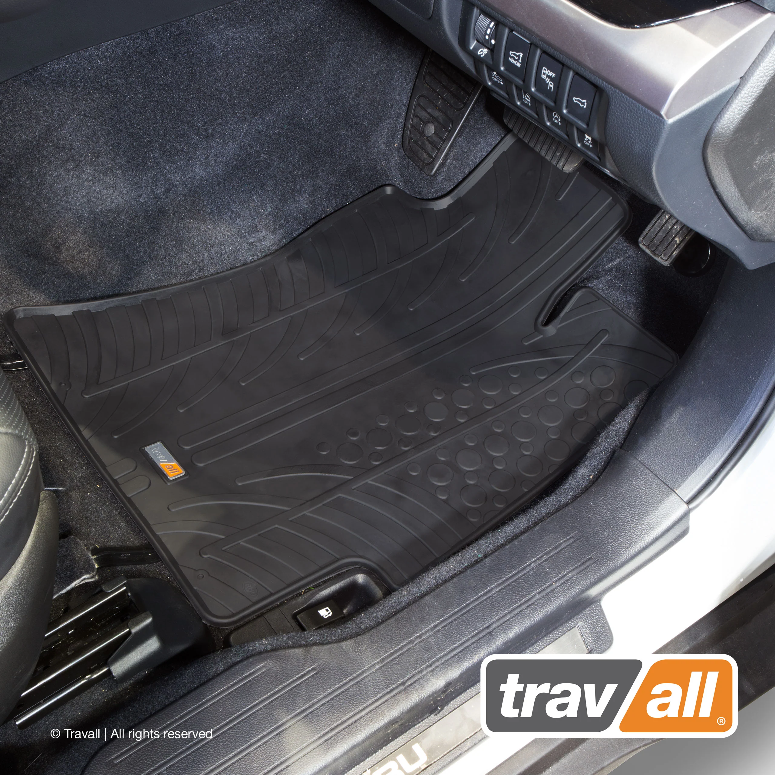SUBARU OUTBACK 2014-2019 Rubber Car Mats Set (4 Mats) - Image 3