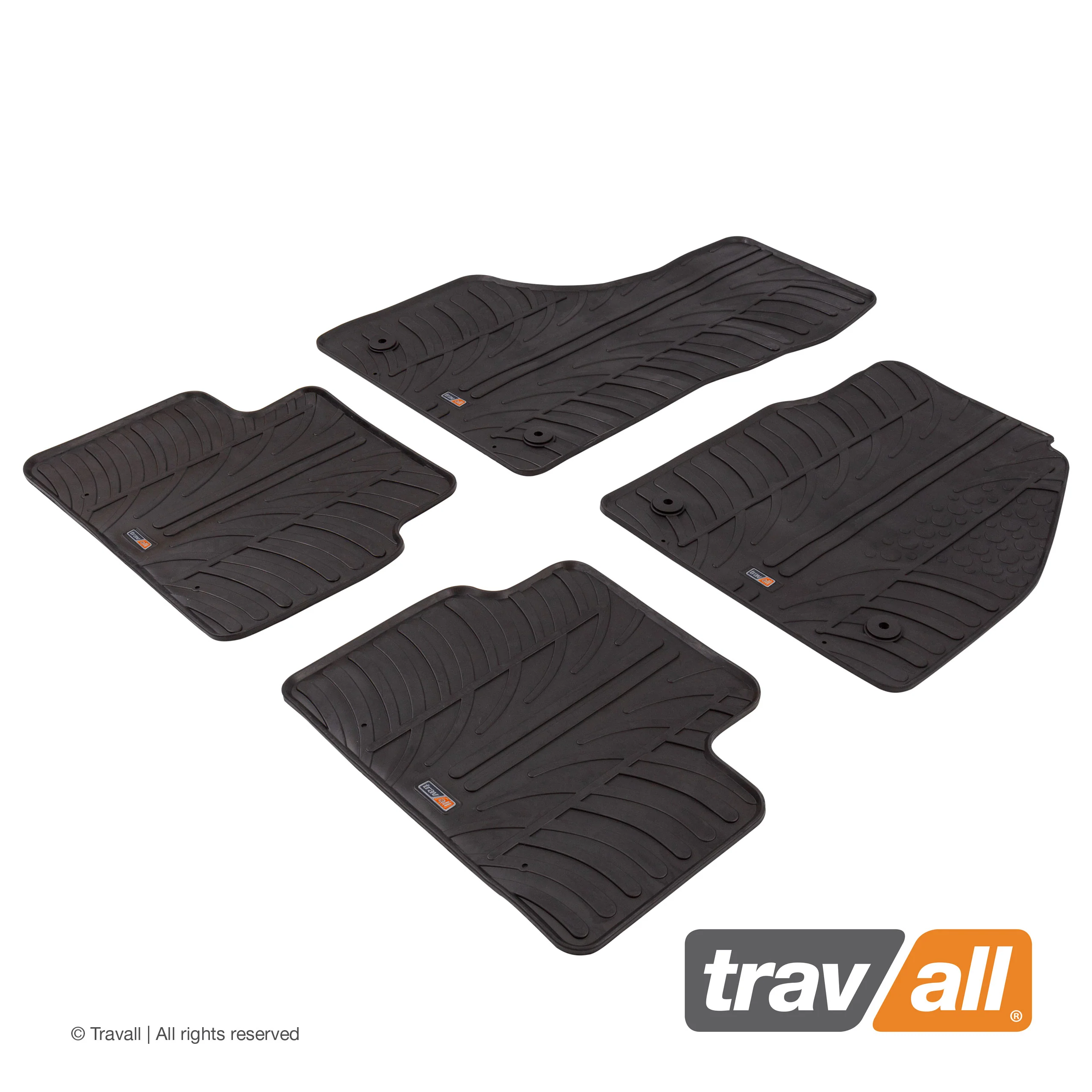 VAUXHALL MERIVA 2009-2017 Rubber Car Mats Set (4 Mats) - Image 2