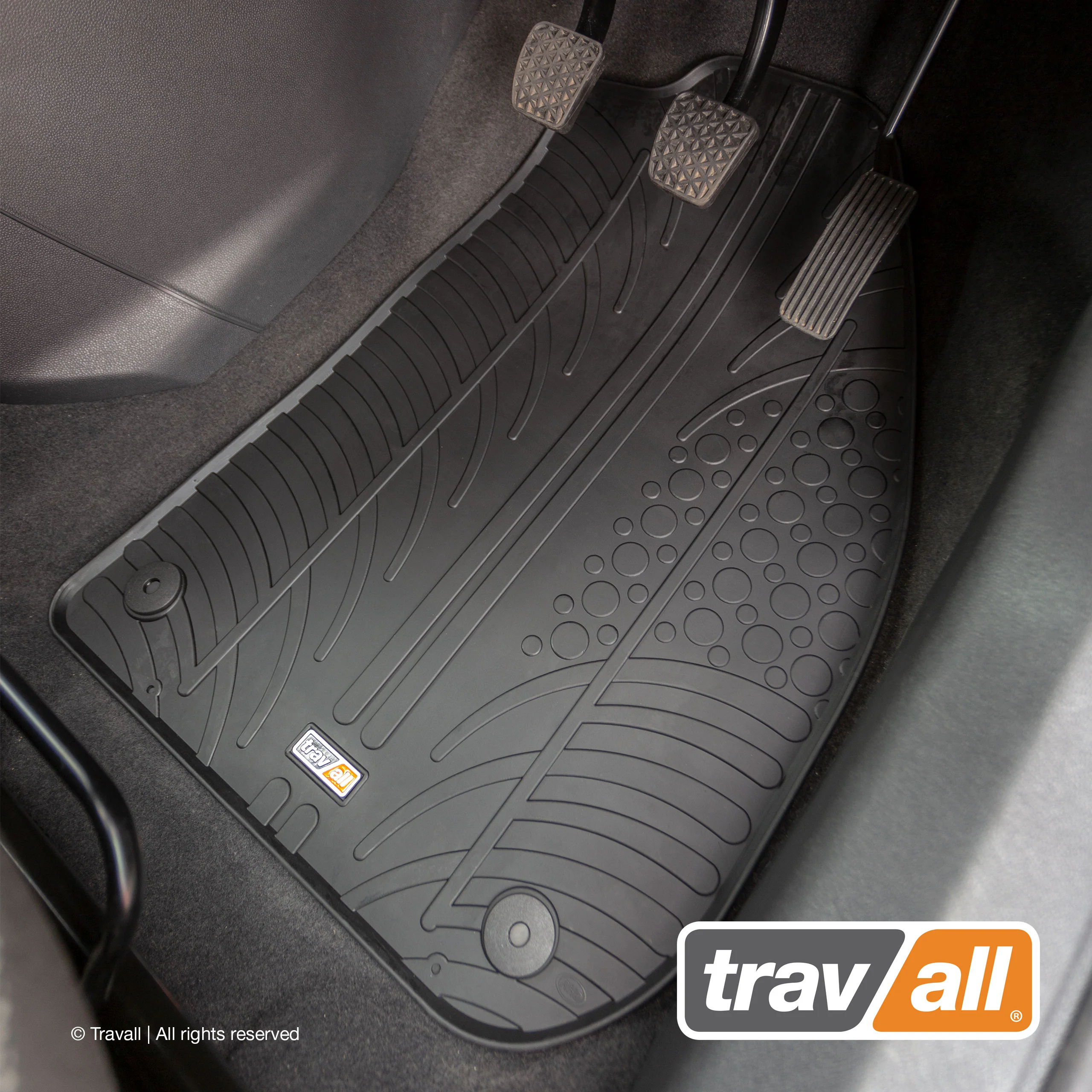 VAUXHALL ZAFIRA 2005-2014 Rubber Car Mats Set (4 Mats) - Image 3