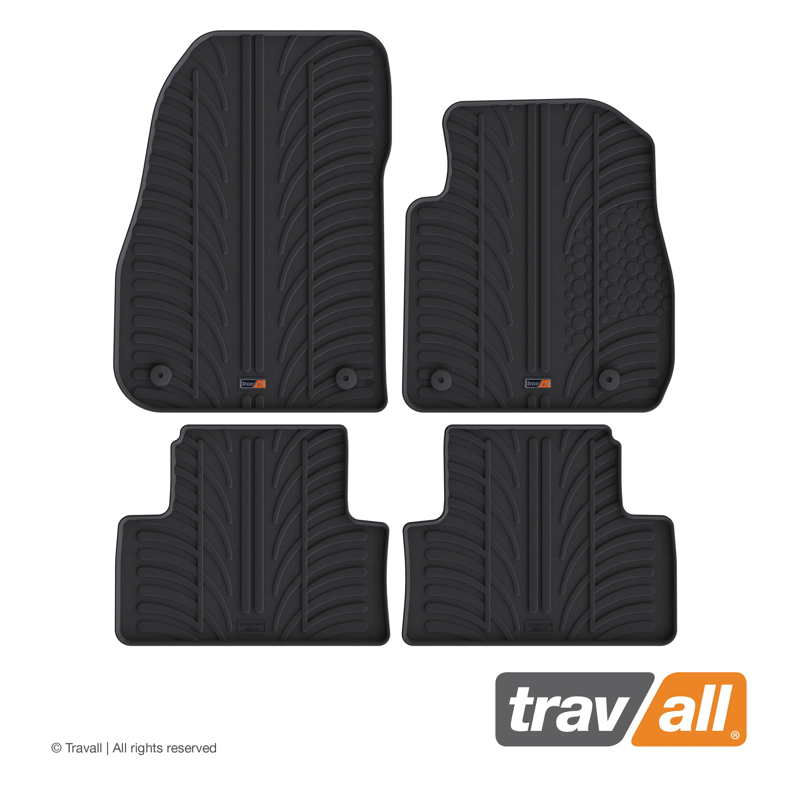 VAUXHALL ZAFIRA TOURER 2011-2018 Rubber Car Mats Set (4 Mats) - Image 2