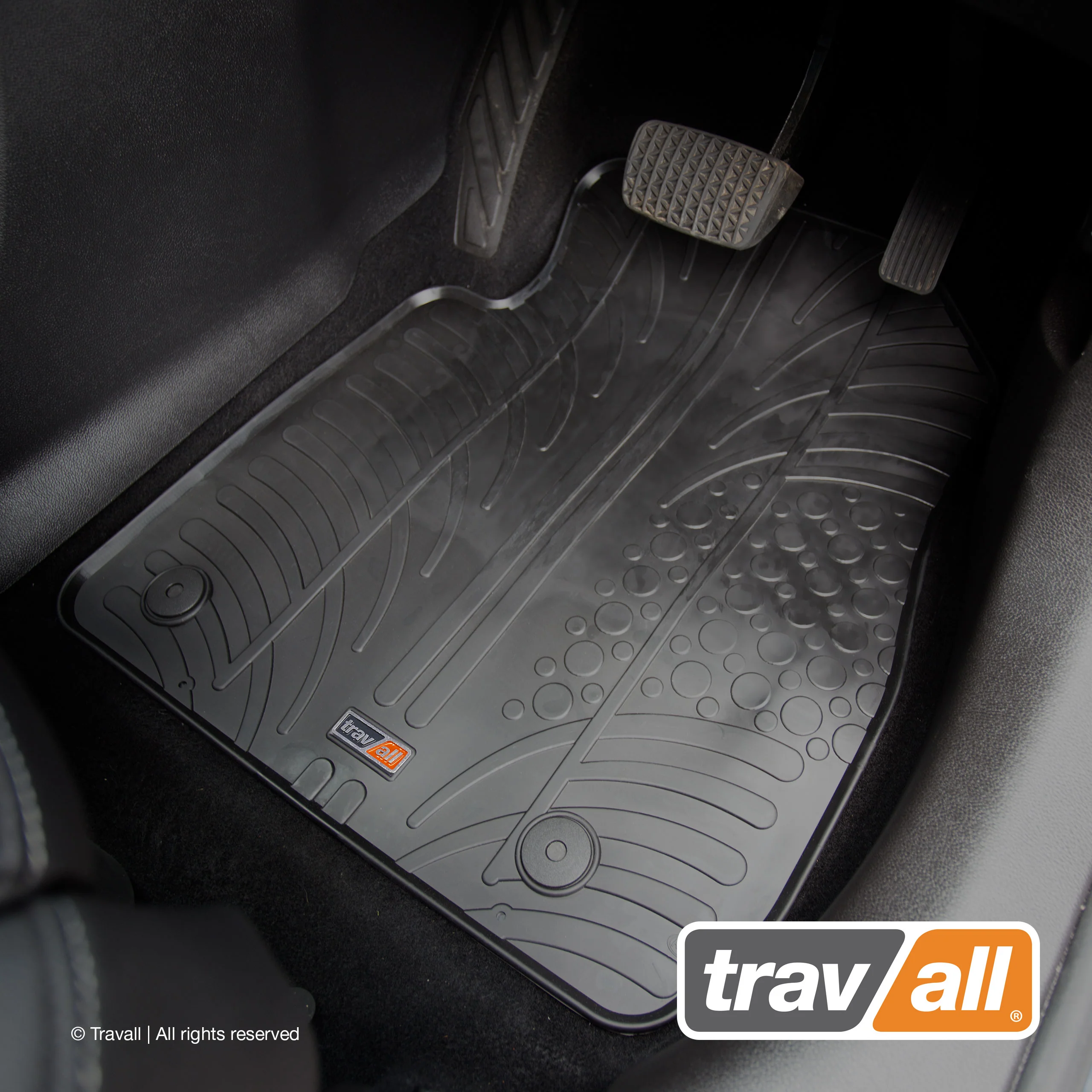 VAUXHALL ZAFIRA TOURER 2011-2018 Rubber Car Mats Set (4 Mats) - Image 4