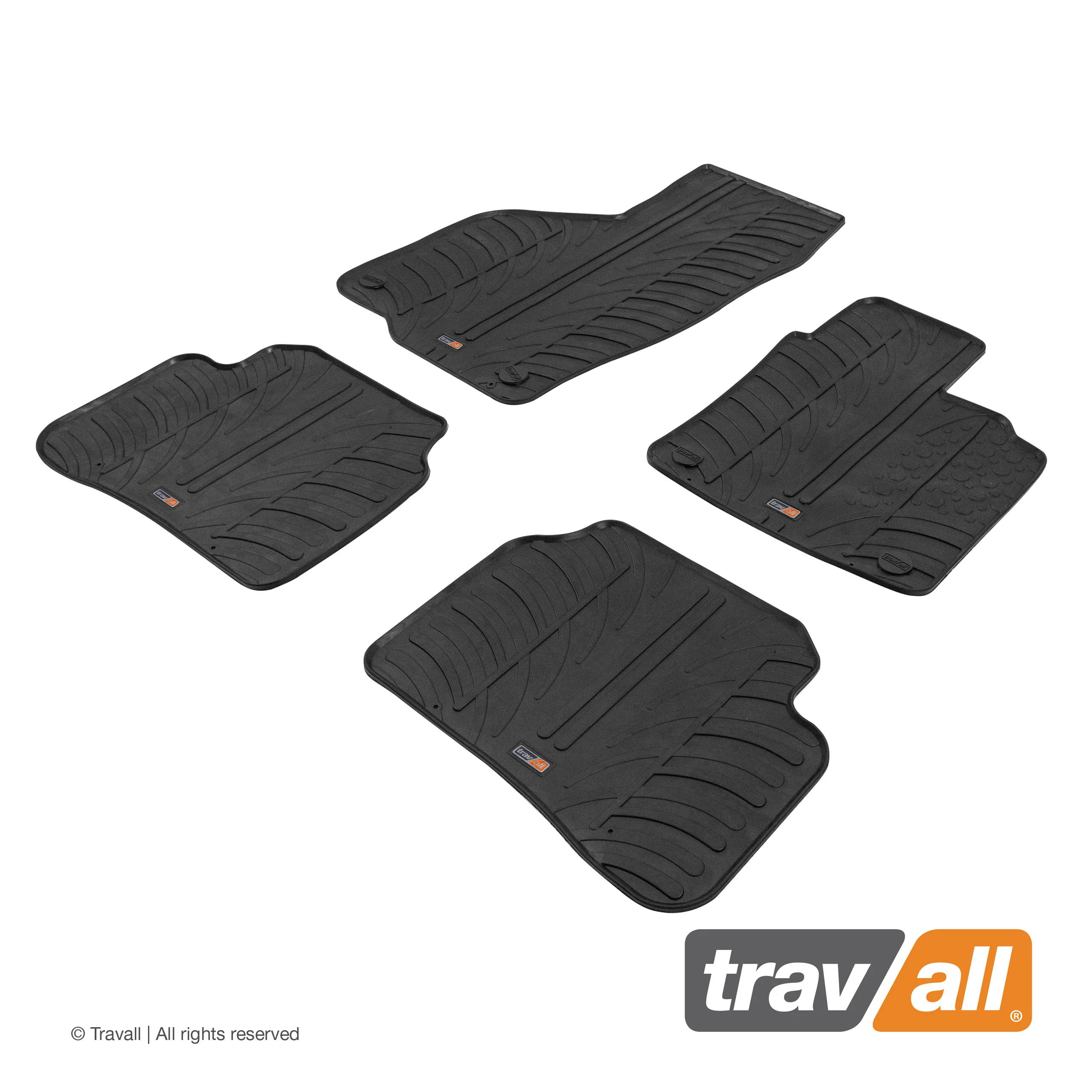 VOLKSWAGEN PASSAT 2010-2015 and ALLTRACK 2012-2015 Rubber Car Mats Set (4 Mats) - Image 2