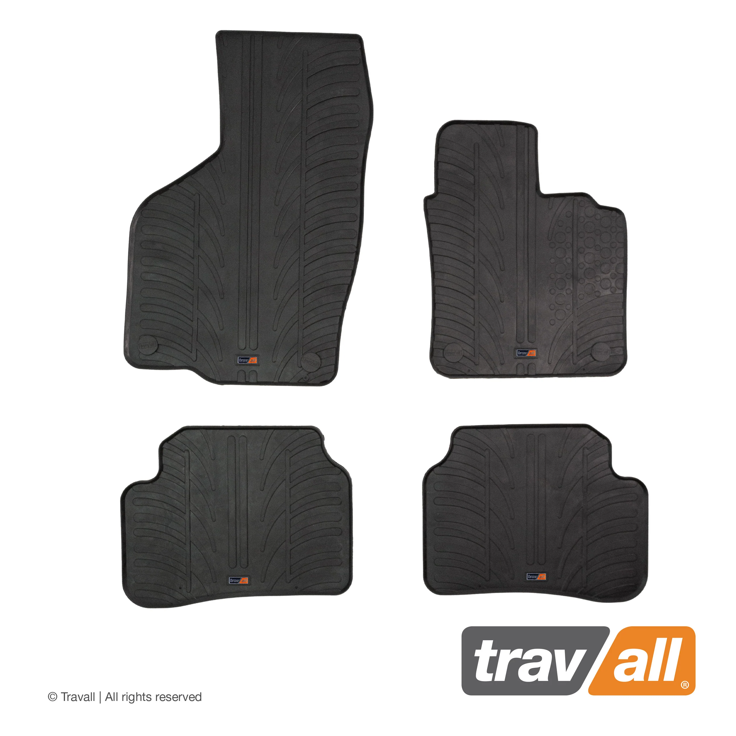 VOLKSWAGEN PASSAT 2010-2015 and ALLTRACK 2012-2015 Rubber Car Mats Set (4 Mats) - Image 3