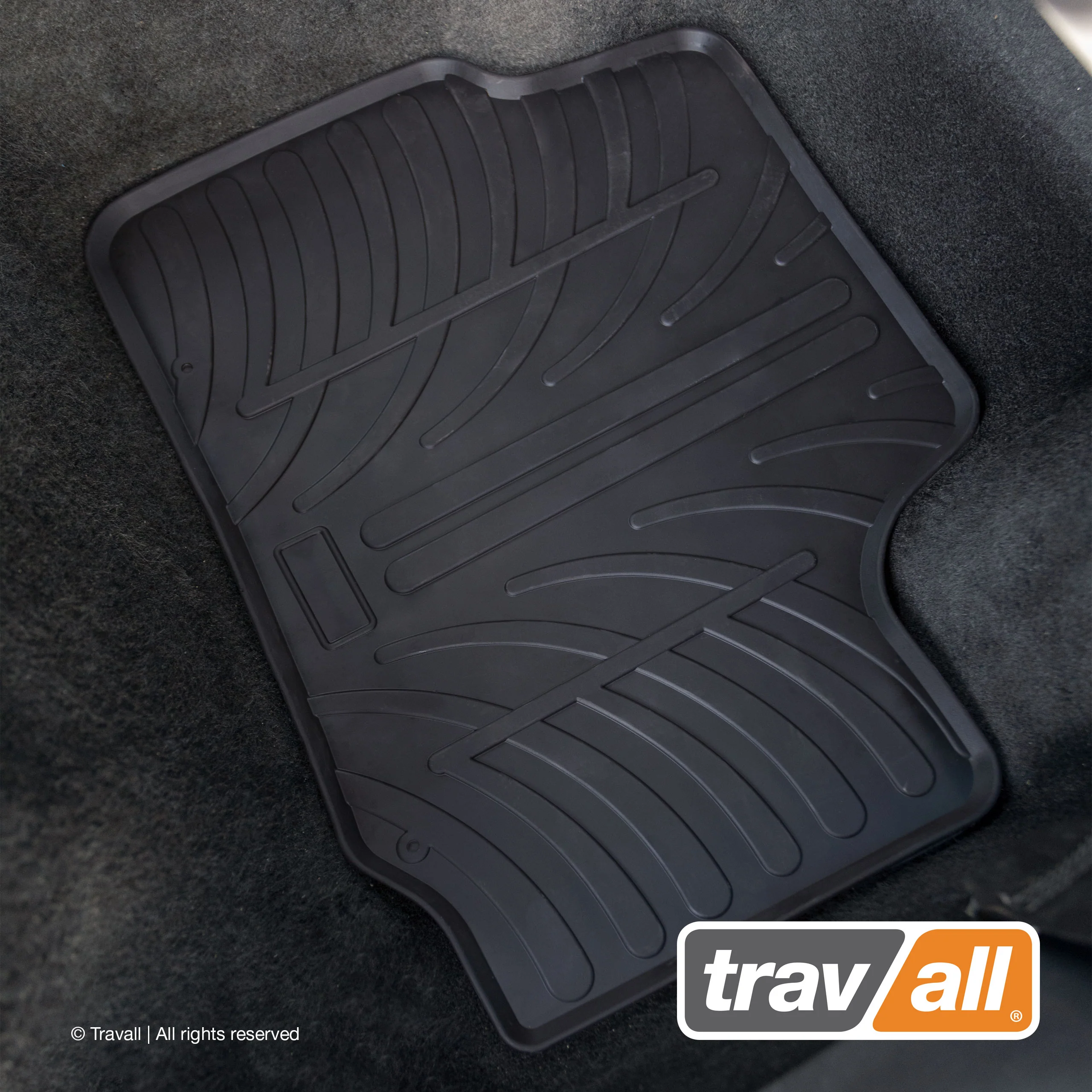 VOLKSWAGEN UP! 2011-CURRENT, SKODA Citigo 2011-2020 and Seat Mii 2011-2021 Rubber Car Mats Set (2 Mats) - Image 4