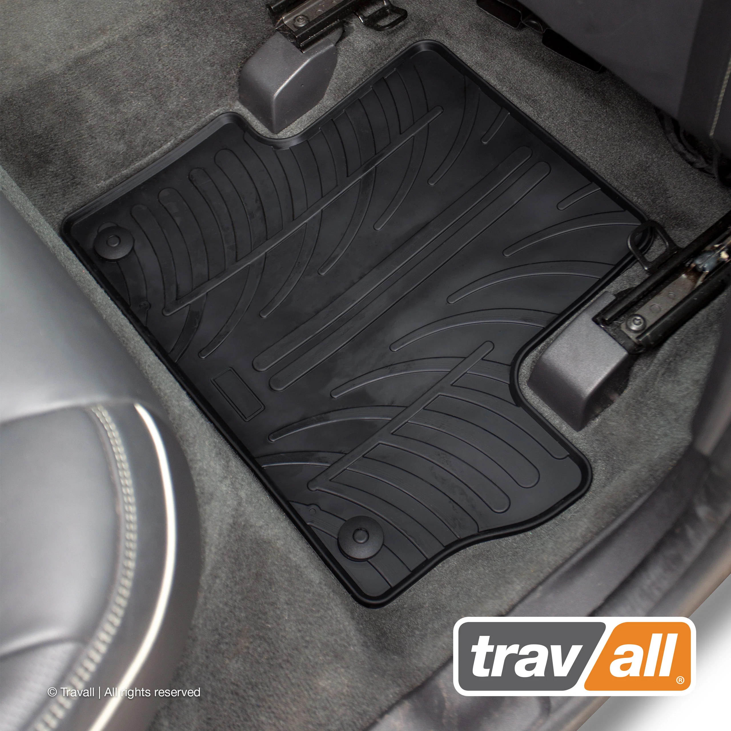 VOLVO XC60 2008 to 2017 Rubber Car Mats Set (4 Mats) - Image 4
