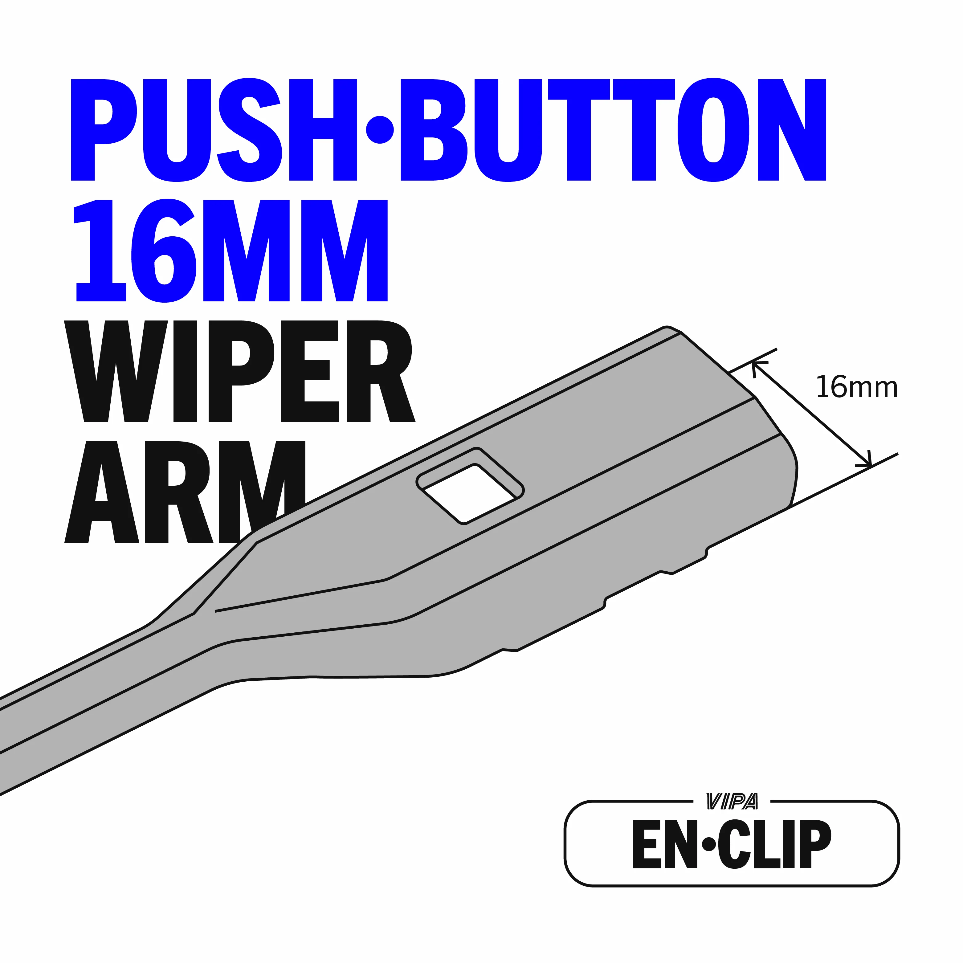 VW ID.4 SUV Jun 2021 Onwards Rear Wiper Blade - Image 2